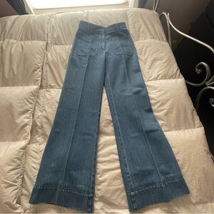 Wide leg jeans
